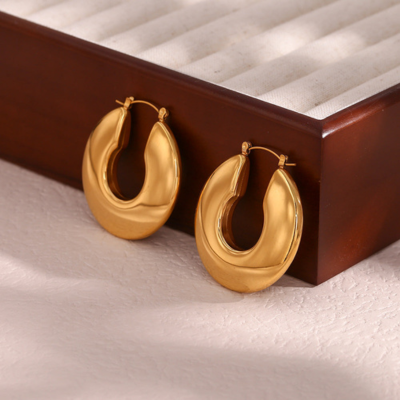 Lumarish™ Luxe Gold Hoops