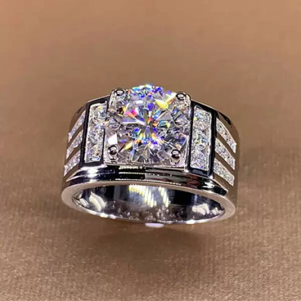 White Gemstone Ring