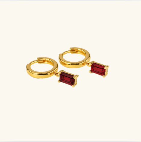 Lumarish™ Birthstone Hoops