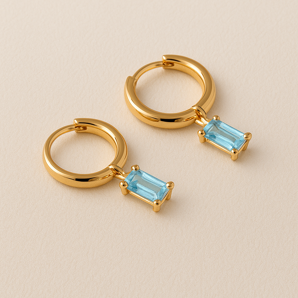 Lumarish™ Birthstone Hoops