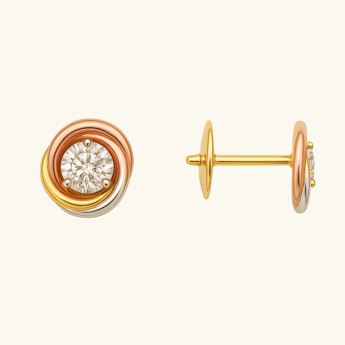 Lumarish™ Elegant Diamond Earrings