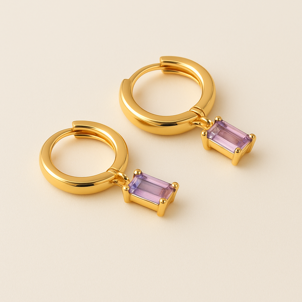 Lumarish™ Birthstone Hoops