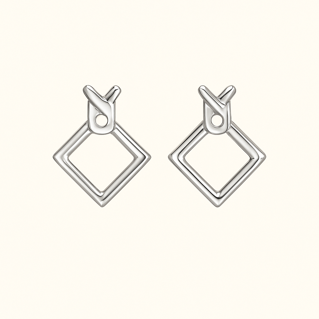 Lumarish™ Diamond-Shaped Earrings