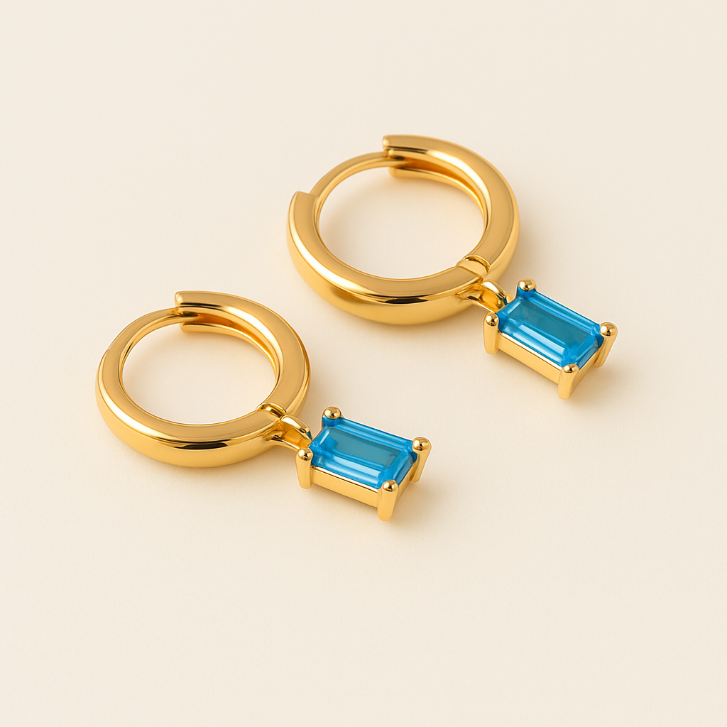 Lumarish™ Birthstone Hoops