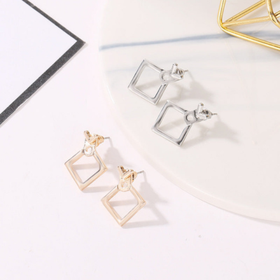 Lumarish™ Diamond-Shaped Earrings