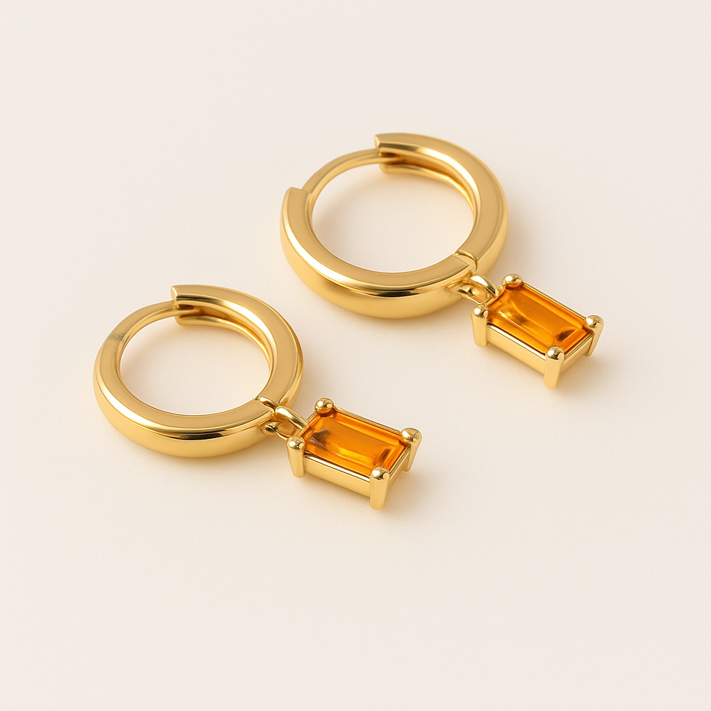 Lumarish™ Birthstone Hoops
