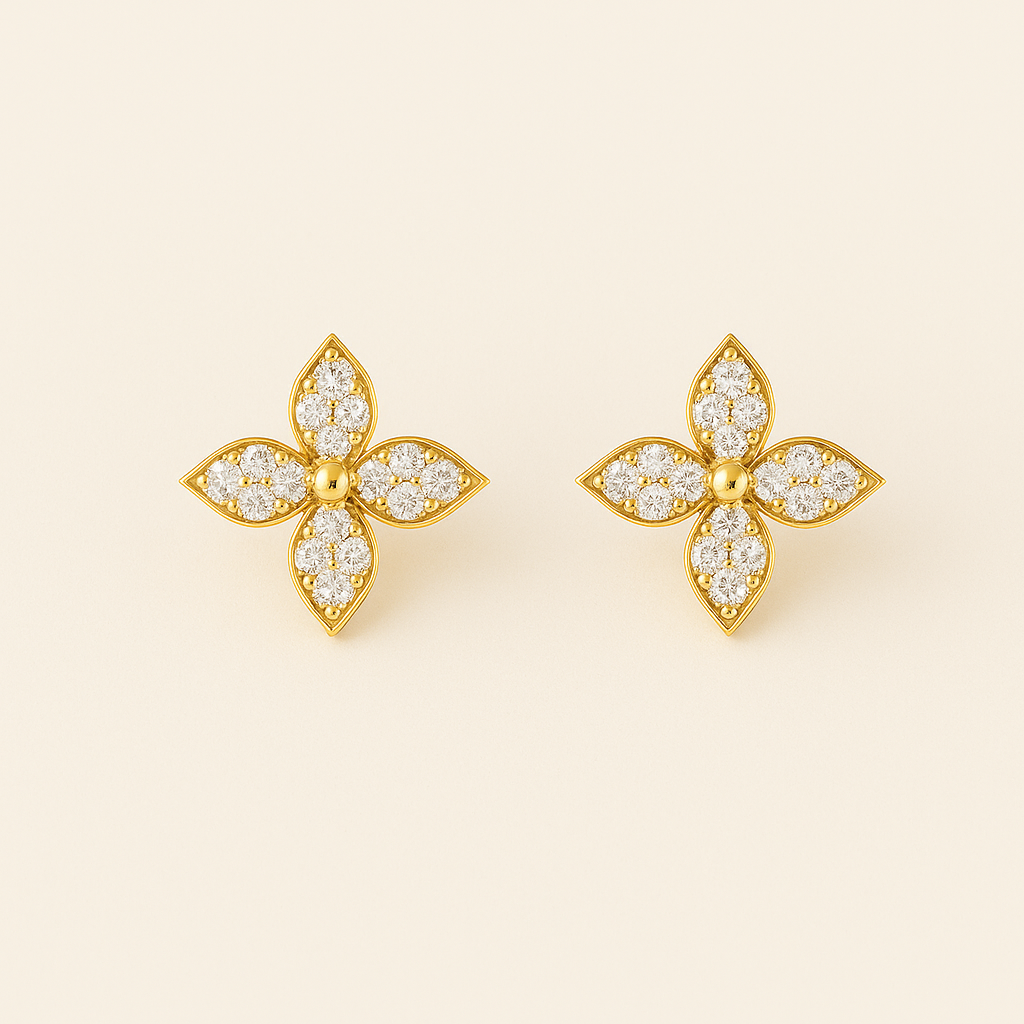 Lumarish™ Fancy Clover Earrings