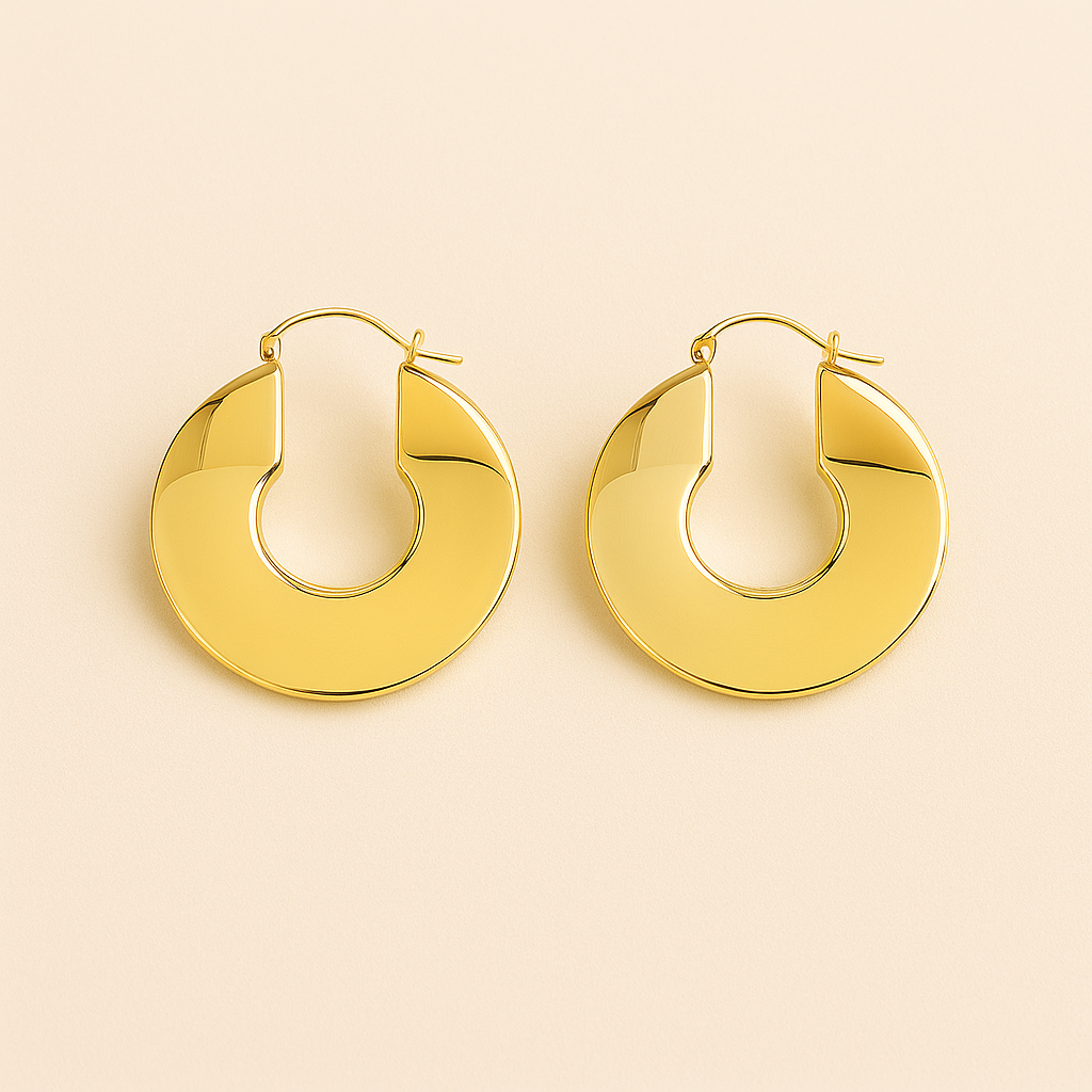 Lumarish™ Luxe Gold Hoops