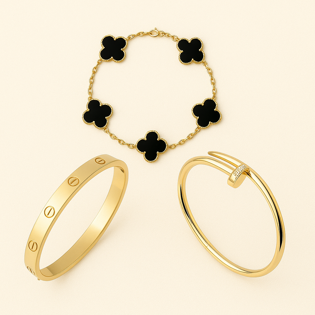 Lumarish™ Classy Black Bands