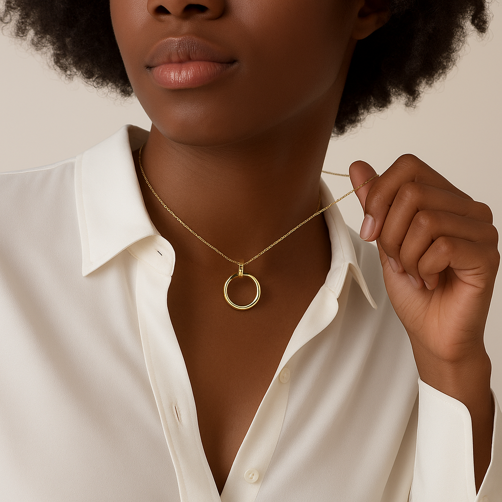 Lumarish™ Minimalist Necklace with Zirconia