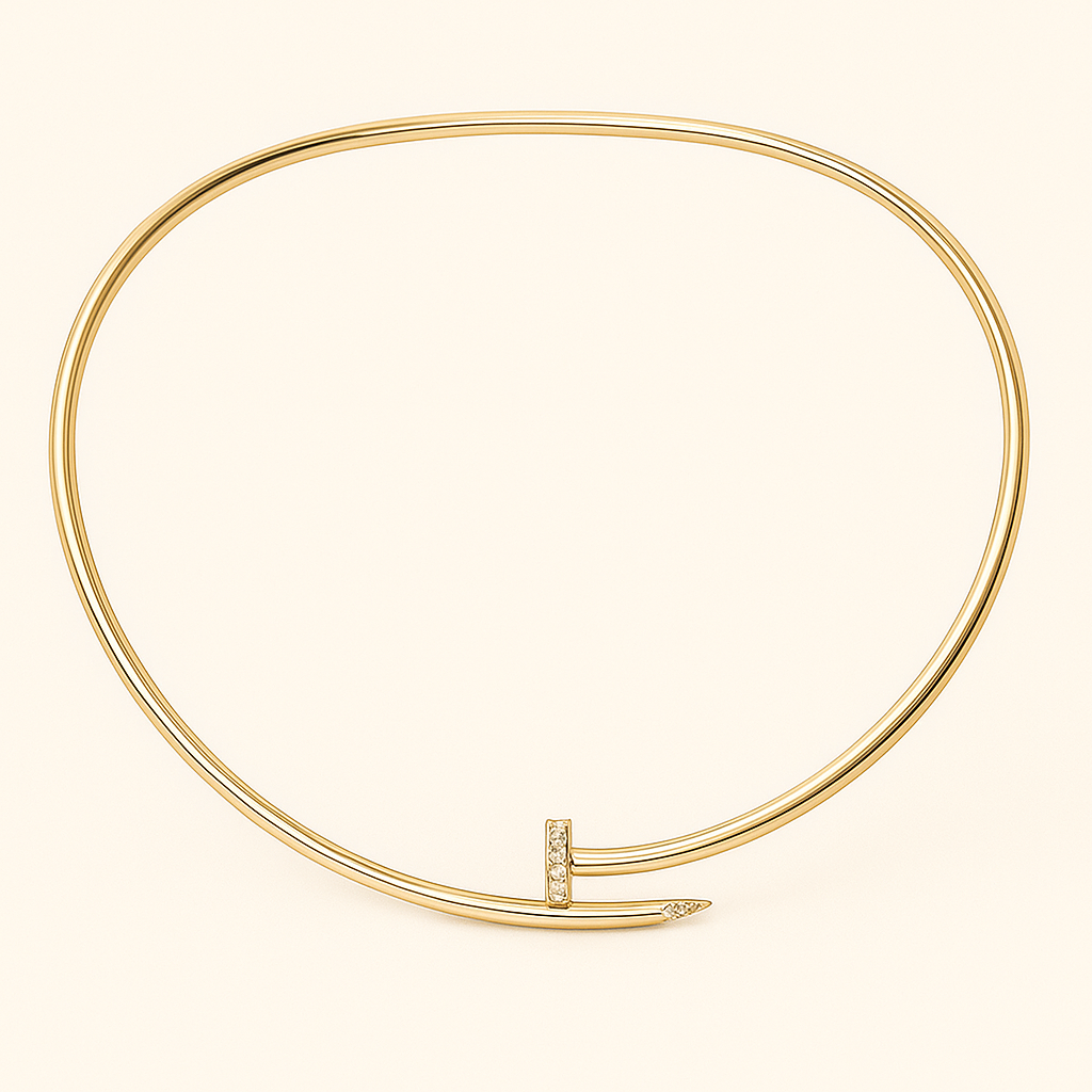 Lumarish™ Nail Necklace with Zirconia