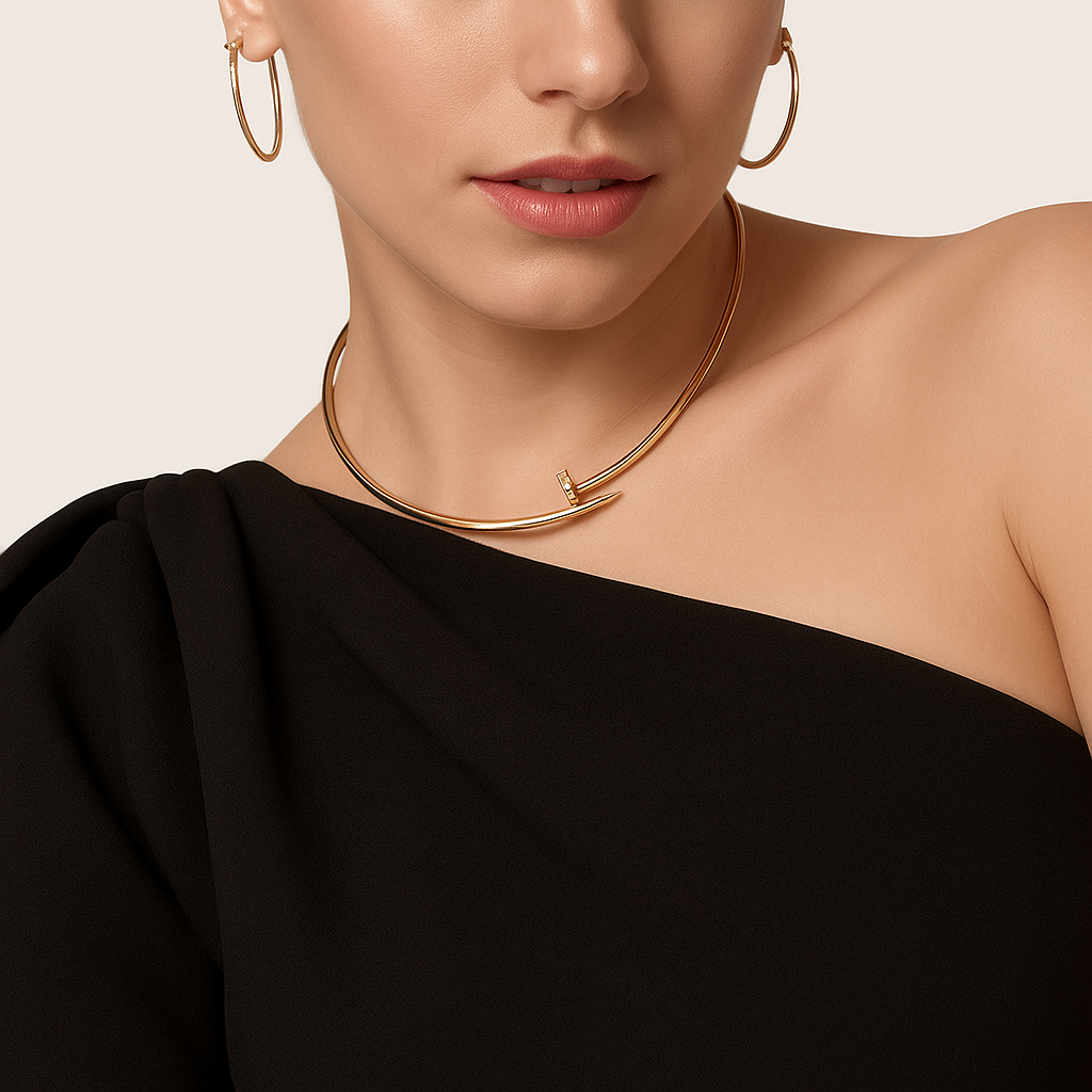 Lumarish™ Nail Necklace with Zirconia