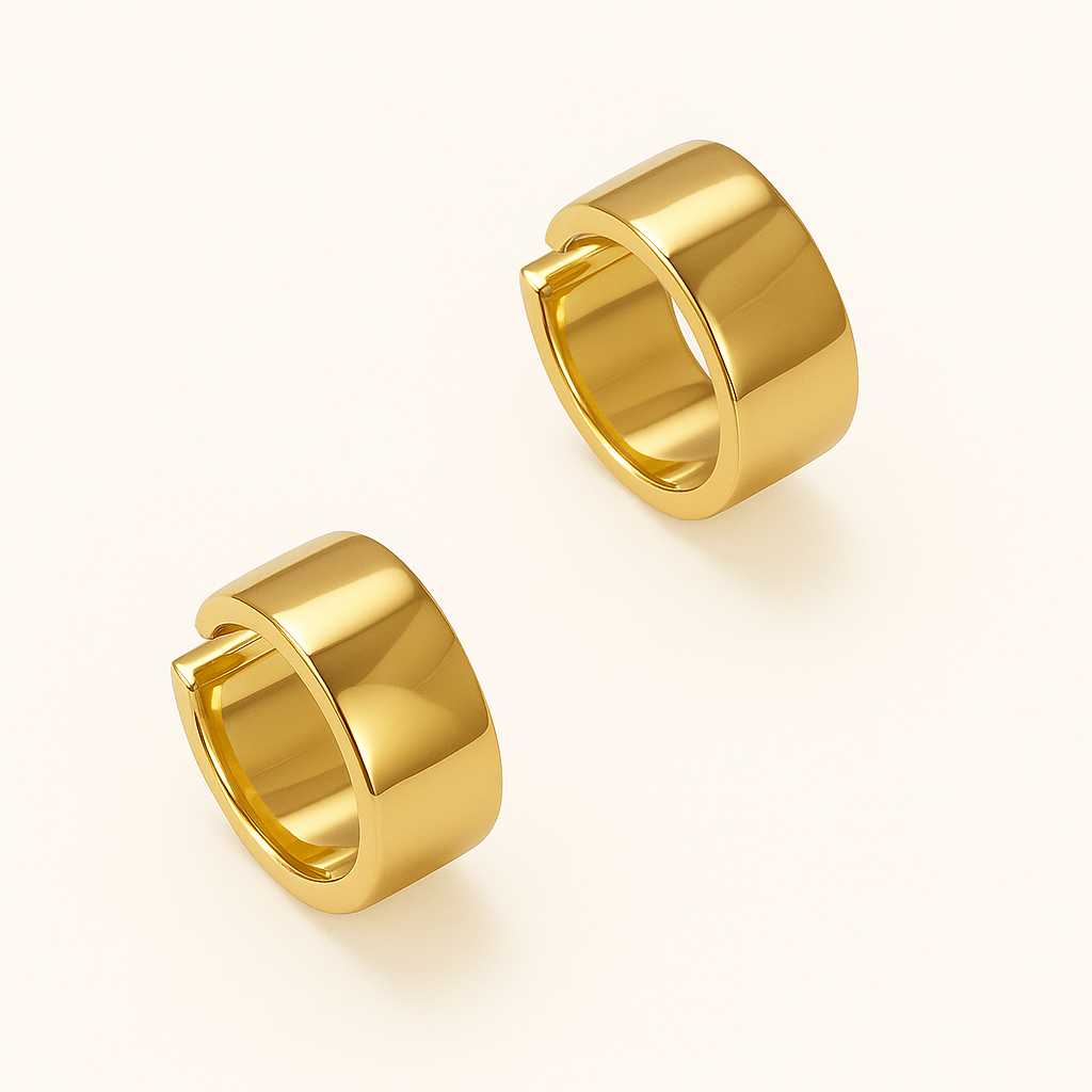 Lumarish™ Golden Mini Hoops