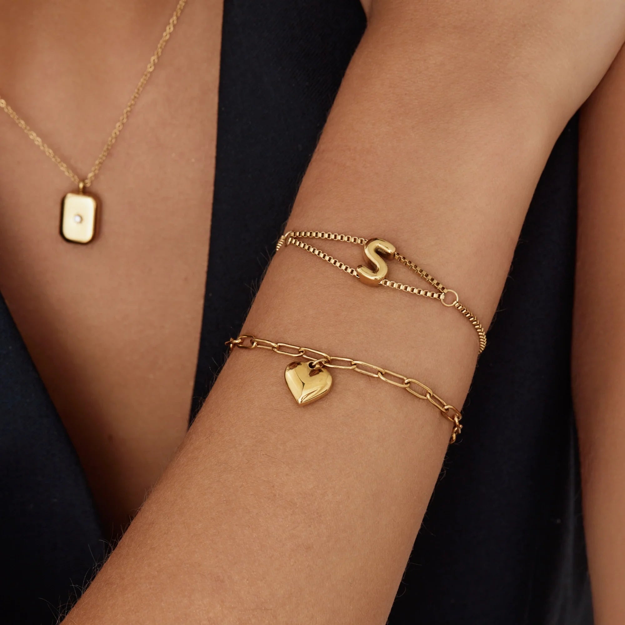 Love heart bracelet