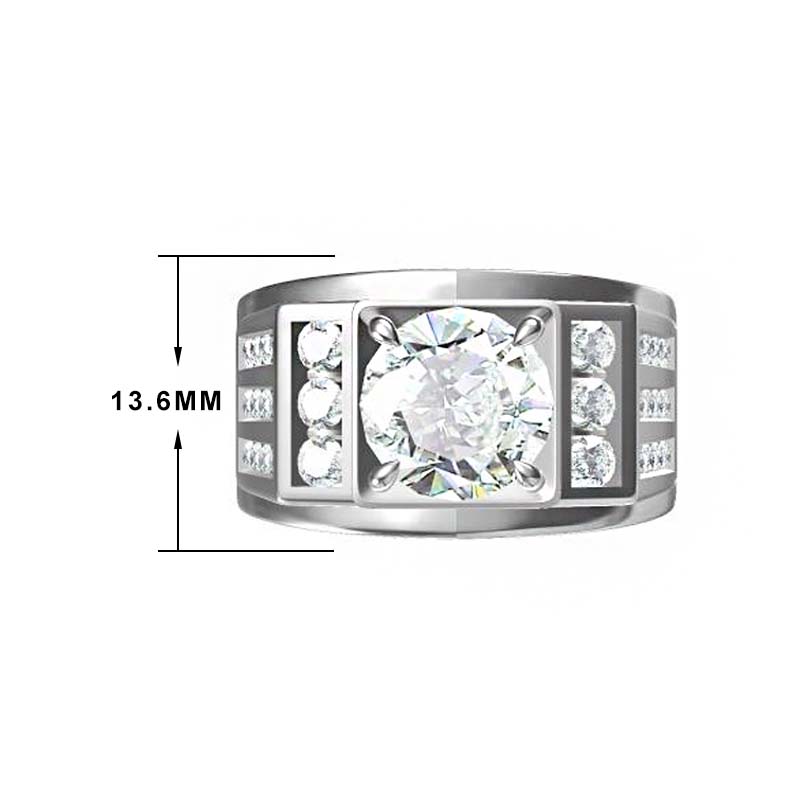 White Gemstone Ring