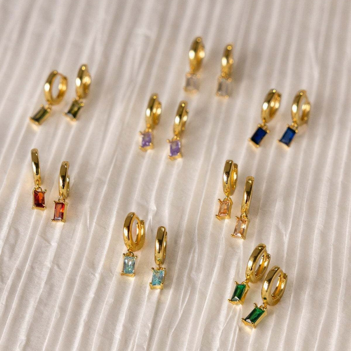 Lumarish™ Birthstone Hoops