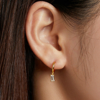 Lumarish™ Diamond Hoops