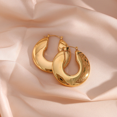 Lumarish™ Luxe Gold Hoops