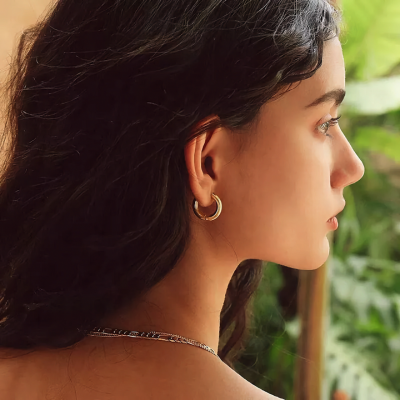 Lumarish™ Classic Gold Hoops
