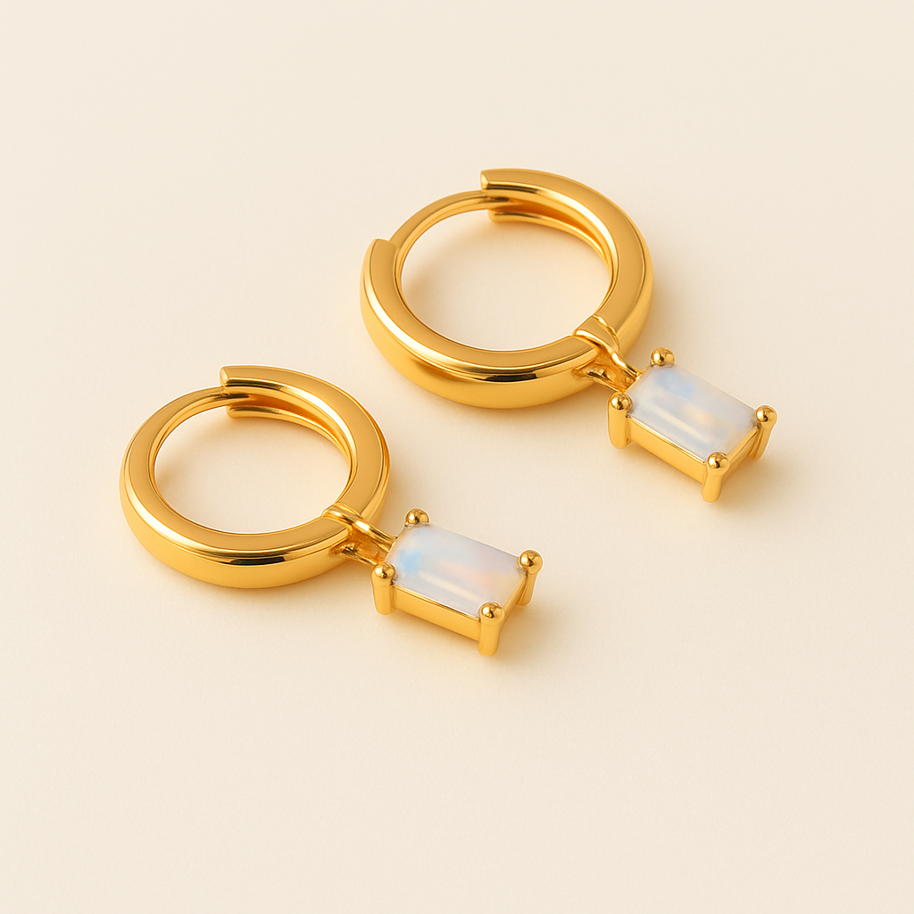 Lumarish™ Birthstone Hoops