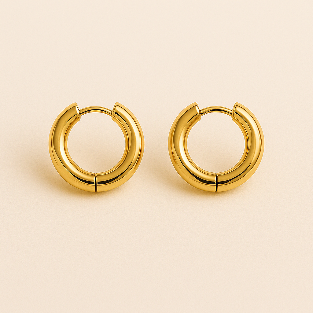 Lumarish™ Classic Gold Hoops