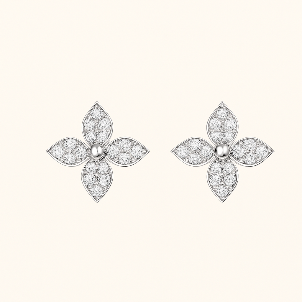 Lumarish™ Fancy Clover Earrings